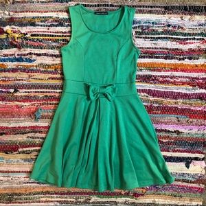 Kelly Green Skater Dress